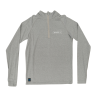 1/4 Zip Top Grey - Image 2